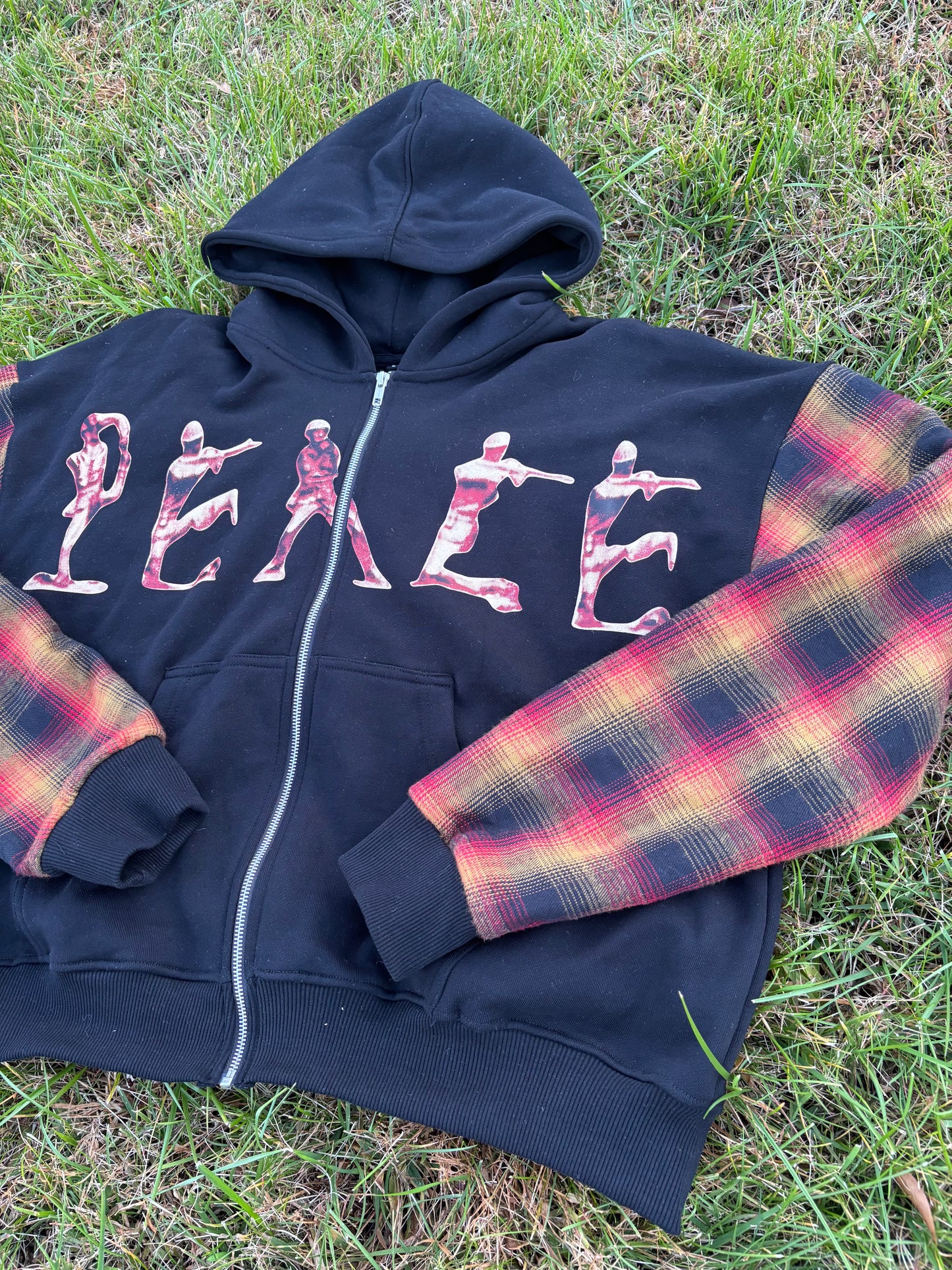 "Solider Peace" Zip Up