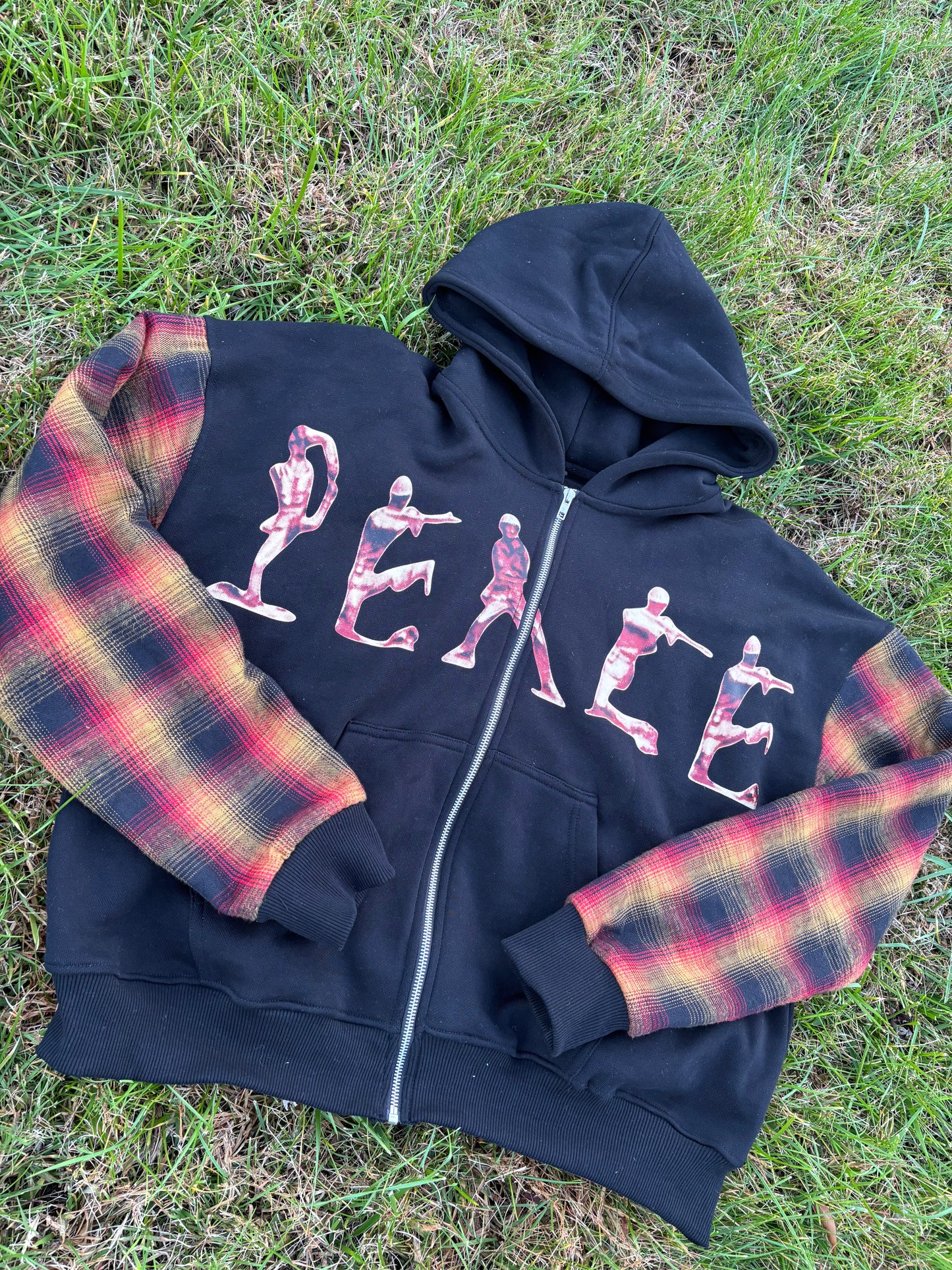 "Solider Peace" Zip Up