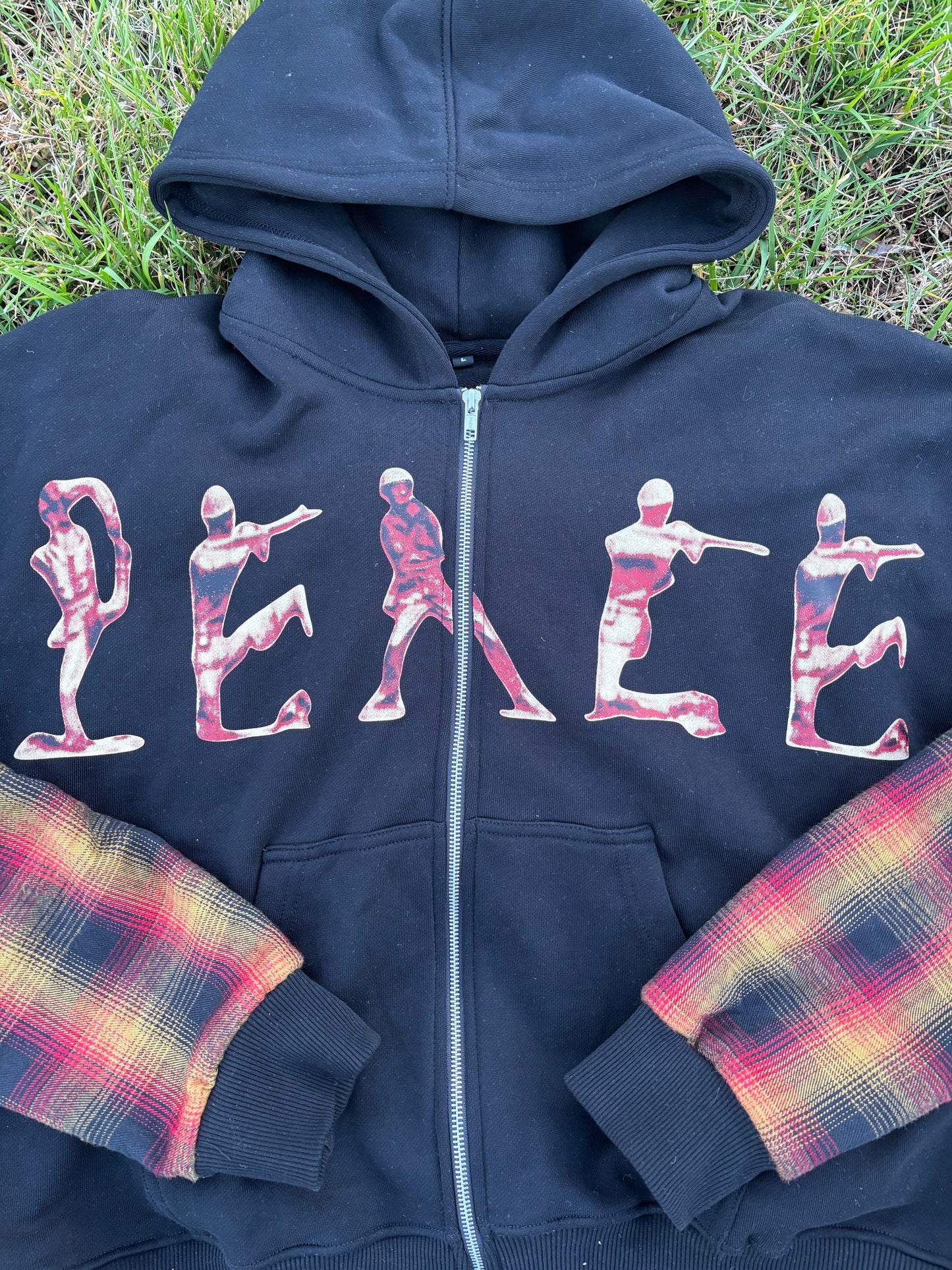 "Solider Peace" Zip Up